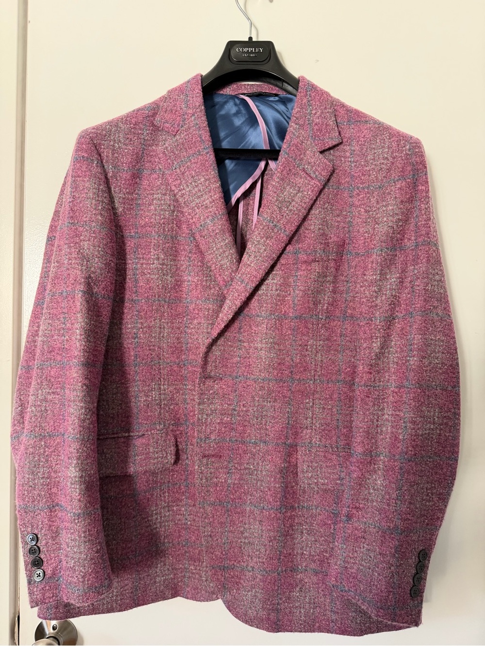 Pink Alpaca Blazer- Coppley